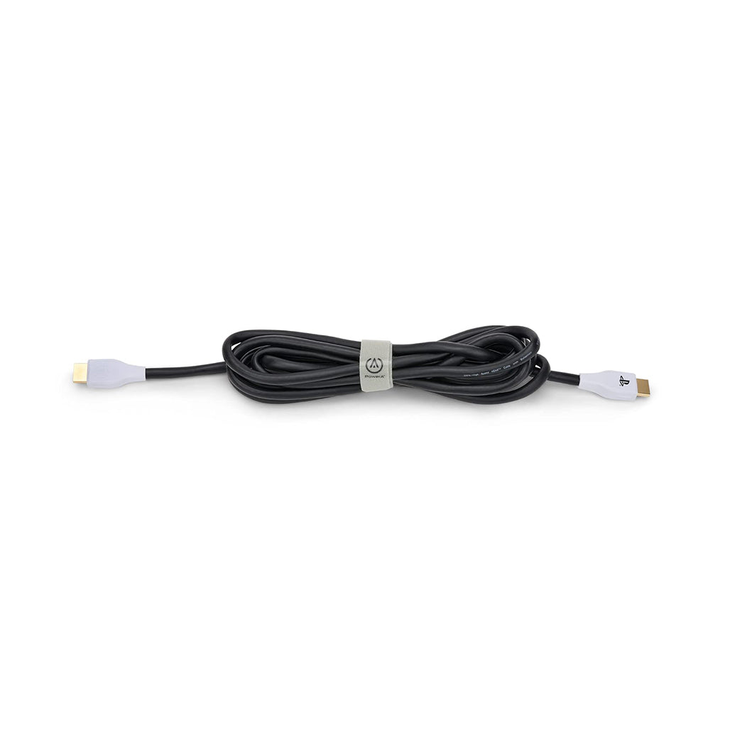A Photo Of PowerA Ultra High Speed HDMI Cable for PlayStation 5 – 10 Feet, 48 Gbps, 4K@120Hz & 8K@60Hz, eARC Technology
