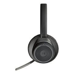 A Photo Of Poly Voyager Focus UC Stereo Bluetooth Headset