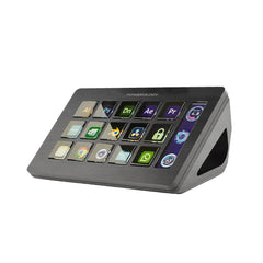 A Photo Of Powerology Stream Deck Interactive Buttons with Custom Software – 15 Programmable Keys, 800LUM Bright Display