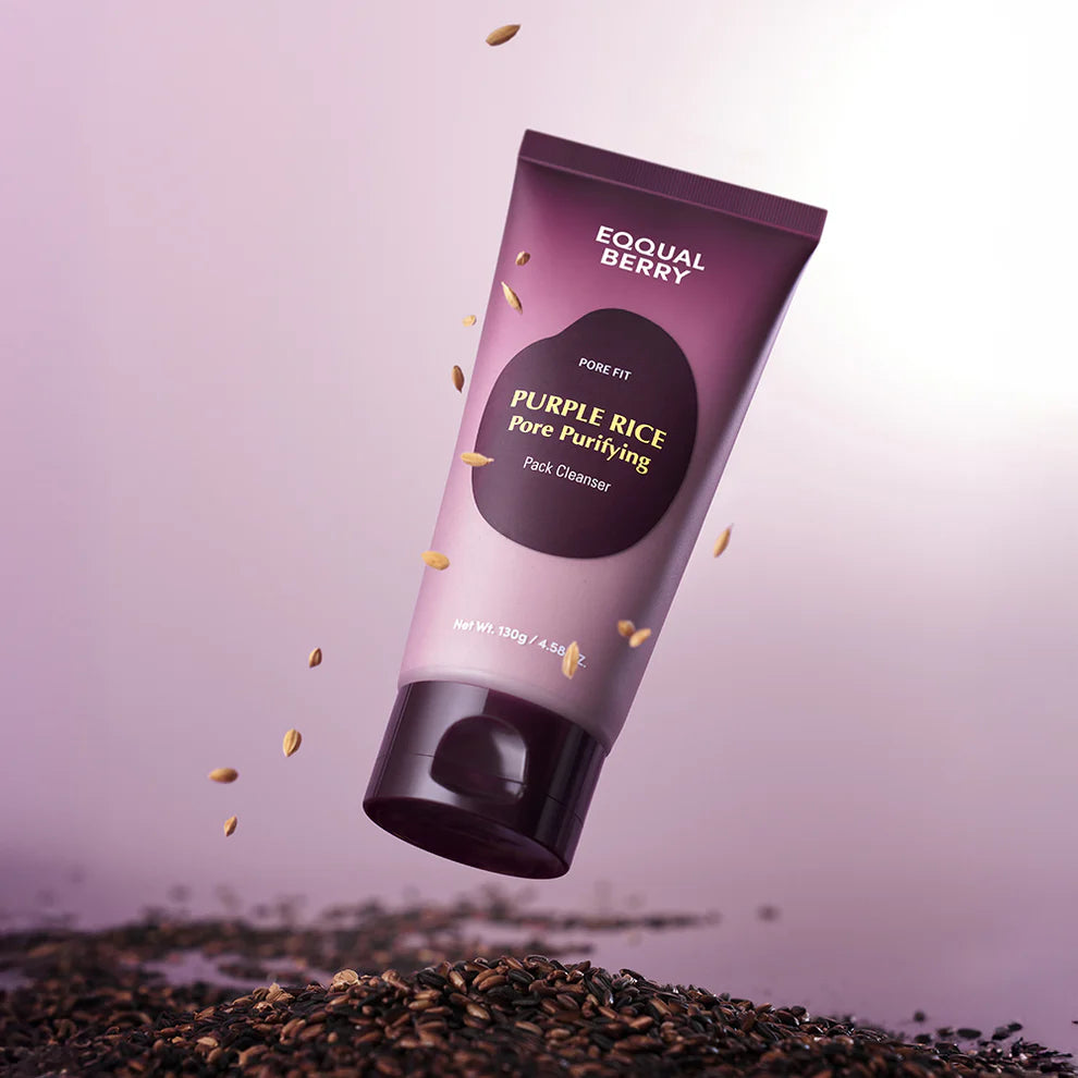 A Photo Of EQQUALBERRY Purple Rice Pore Purifying Pack Cleanser
