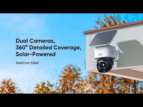 A Video Of Eufy SoloCam S340 - Wireless Outdoor Security Camera