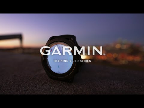 A Video Of Garmin FĒNIX 7 - Silver with Graphite Band