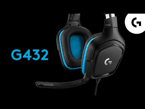 A Video Of Logitech G432 - 7.1 Surround Sound Wired Gaming Headset - 981-000770