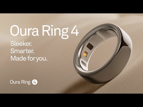 A Video Of Oura Ring 4 – Advanced Health Tracking Smart Ring with Titanium Build & 8-Day Battery