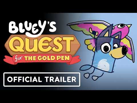 A Video Of Bluey's Quest for the Gold Pen for Nintendo Switch
