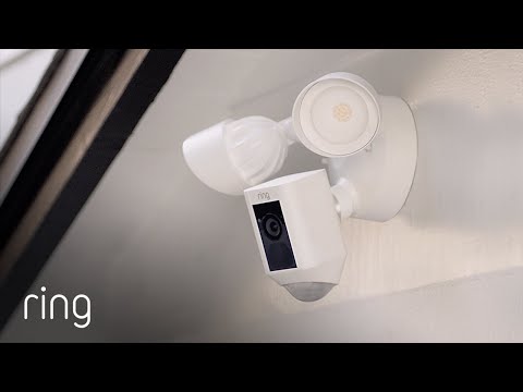 A Video Of Ring Floodlight Cam Plus Wired – Smart Outdoor Security Camera