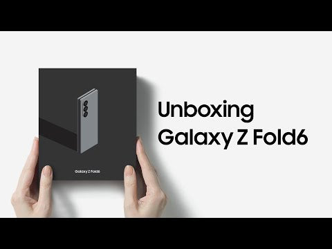 A Video Of Samsung Galaxy Z Fold 6 - 12GB Ram - 256/512GB Storage