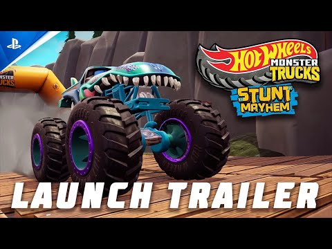 A Video Of Hot Wheels Monster Trucks: Stunt Mayhem for PS5