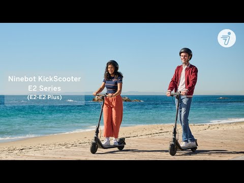 A Video Of Segway Ninebot eKickScooter E2 Plus II