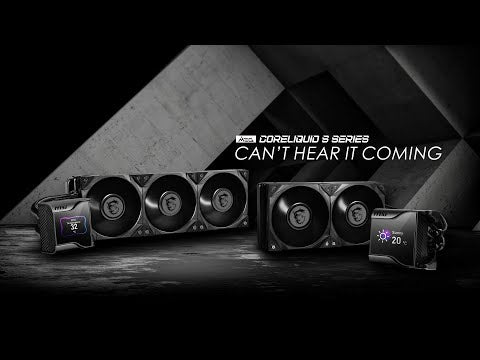 A Video Of MSI MEG CoreLiquid S280 - 280mm AIO Liquid CPU Cooler with 2.4” IPS Display