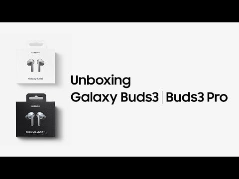 A Video Of Samsung Galaxy Buds3 - True Wireless Earbuds With ANC