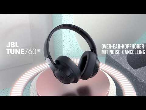 A Video Of JBL Tune 760NC - Wireless Over-Ear Noise Cancelling Headphones