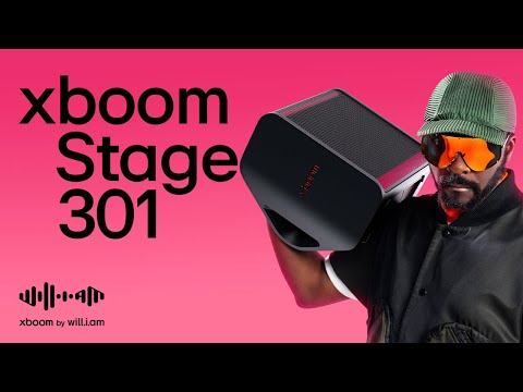 A Video Of LG XBOOM Stage 301 Bluetooth Speaker by will.i.am
