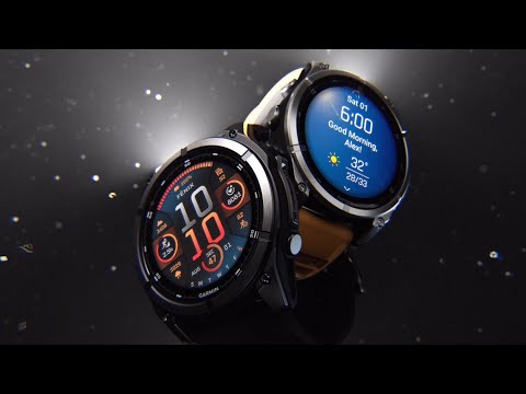 A Video Of Garmin fēnix® 8 – 47 mm - AMOLED Sapphire