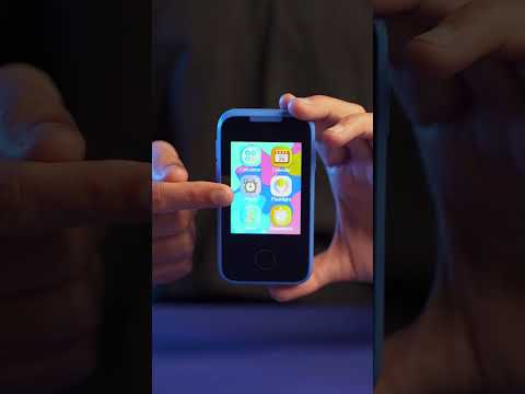 A Video Of Green Lion Kids SmartPhone 2.8-inch IPS Screen