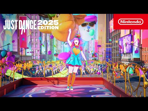 A Video Of Just Dance 2025 Edition for Nintendo Switch