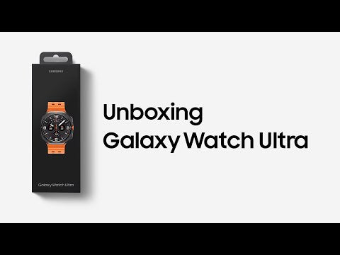 A Video Of Samsung Galaxy Watch Ultra