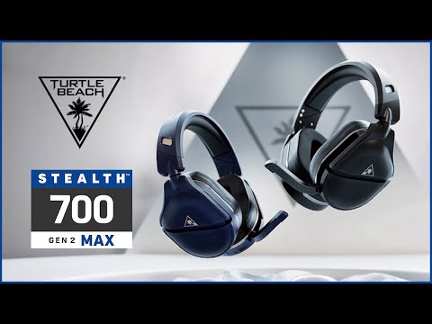 A Video Of Turtle Beach Stealth 700 Gen 2 MAX for PS4 & PS5 - Cobalt Blue