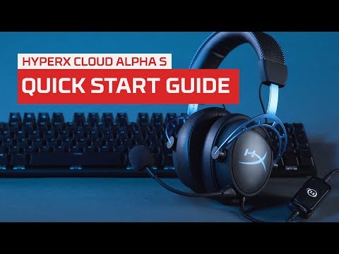 A Video Of HyperX Cloud Alpha S - Gaming Headset - Blue | 4P5L3AA