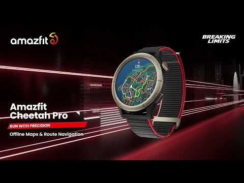 A Video Of Amazfit Cheetah Pro