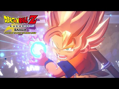 A Video Of Dragon Ball Z: Kakarot + A New Power Awakens Set - Daima Edition for Nintendo Switch