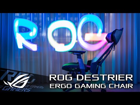 A Video Of Asus ROG Destrier Ergo Gaming Chair