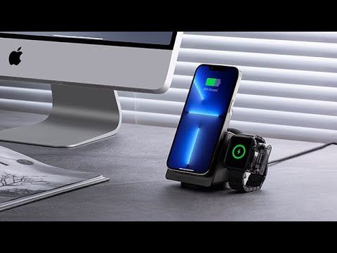 A Video Of Pitaka MagEZ Slider 4 in 1 Wireless Charger With Apple Watch Charger (Combo Pack)