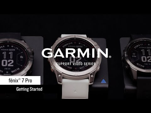 A Video Of Garmin Fēnix® 7X Pro Sapphire Solar Edition - Carbon Gray DLC Titanium with Black Band