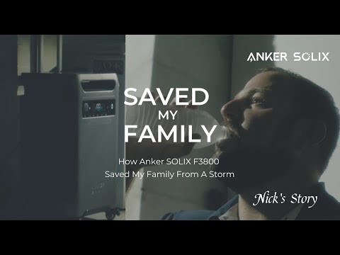 A Video Of Anker SOLIX F3800 Portable Power Station 6000W – 3840Wh | Expandable Home Backup Power with EV & RV Charging