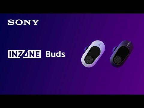 A Video Of Sony INZONE Buds - Wireless Gaming Earbuds with Noise Canceling