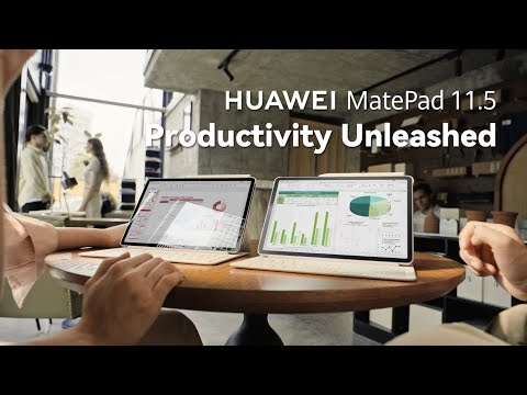 A Video Of HUAWEI MatePad 11.5 (2025) - Keyboard and Pen Included