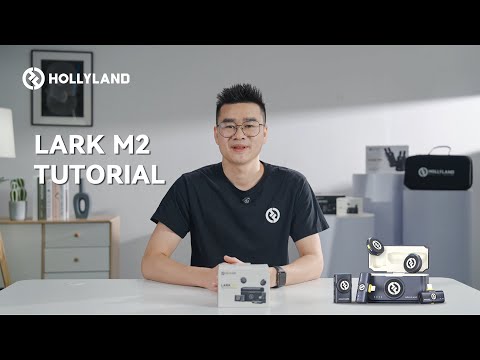 A Video Of Hollyland LARK M2 Wireless Microphone – Lightweight 9g, 40-Hour Battery, ENC Noise Cancellation, 300m Range, Multi-Device Compatibility