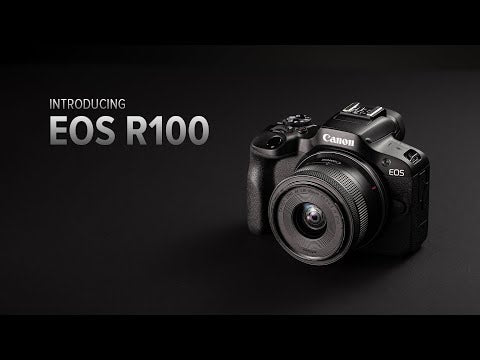 A Video Of Canon EOS R100 - Mirrorless Camera with RF-S 18-45mm Lens