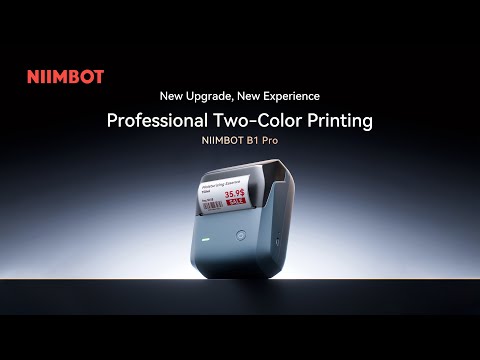 A Video Of NIIMBOT B1 Pro - Label Maker