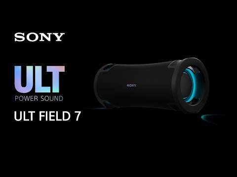 A Video Of Sony ULT FIELD 7 - Wireless Portable Speaker