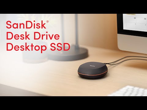 A Video Of SanDisk Desk Drive T40 Desktop SSD