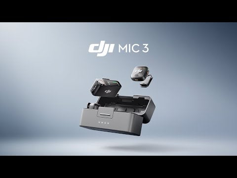 A Video Of DJI Mic 3 (2 TX + 1 RX + Charging Case)