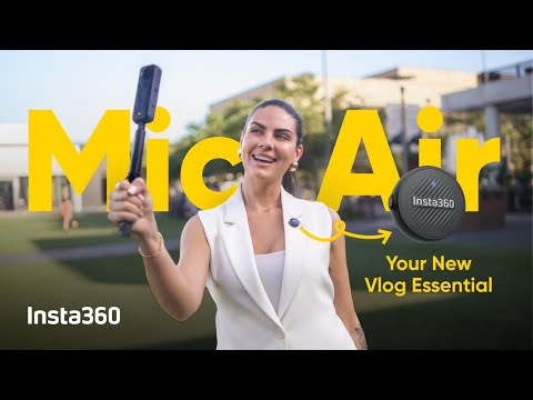 A Video Of Insta360 Mic Air