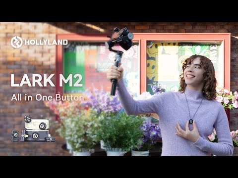 A Video Of Hollyland LARK M2 Wireless Microphone – Lightweight 9g, 40-Hour Battery, ENC Noise Cancellation, 300m Range, Multi-Device Compatibility