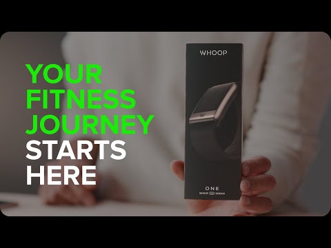 A Video Of WHOOP 5.0 One Fitness & Health Tracker – 12-Month Membership Included – Jet Black