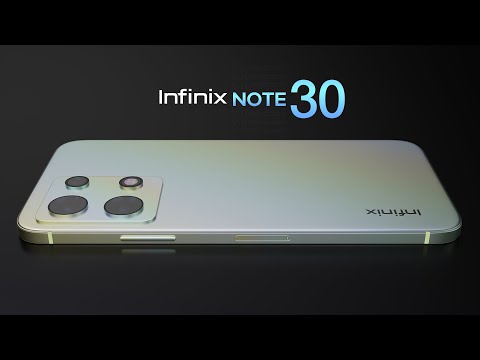 A Video Of Infinix Note 30 8GB+8GB  Ram 256GB Storage - Obsidian Black
