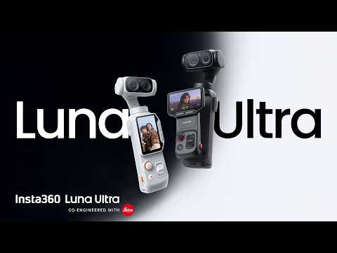 A Video Of Insta360 Luna Ultra Dual-Lens 8K Gimbal Camera