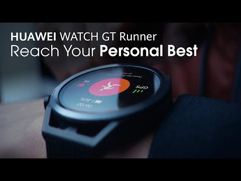 A Video Of Huawei Watch GT Runner
