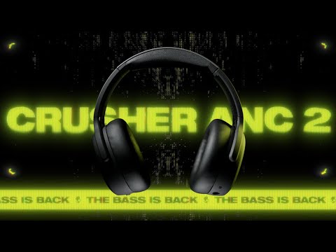 A Video Of Skullcandy Crusher ANC 2 - Sensory Bass Headphones with Active Noise Cancelling | ‎S6CAW-R740