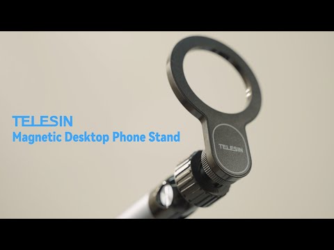 A Video Of Telesin Magnetic Desktop Phone Stand