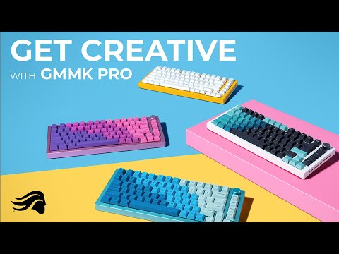A Video Of Glorious GMMK PRO Barebones 75% - Red Switch