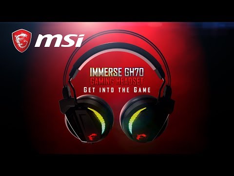 A Video Of MSI Immerse GH70 – Gaming Headset