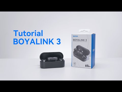 A Video Of BOYALINK 3 AI Wireless Microphone