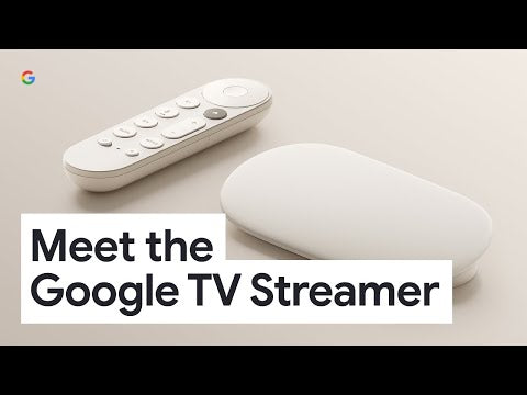 A Video Of Google TV Streamer (4K)
