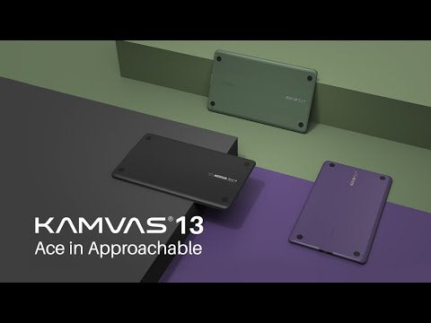 A Video Of HUION Kamvas 13 - 13.3